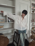 Ader Mohair Crop Shirt