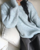 Your Wool Bocashi Pendant Round Knit