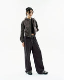 Paneled Crop Shell Jacket