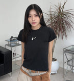 Teen Modal Basic Short Sleeve T-shirt