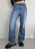 SIDE ZIPPER DEMIM
