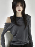 Serene Cutout Layered Tee