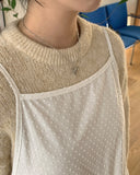 Choed Silver Ribbon Necklace