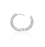 Essence Silver (W) Tennis One Touch Earrings M