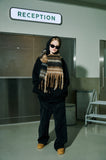 Mixed Jolge Wide Denim Pants