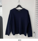 lambs wool v neck crop knit