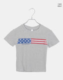 Termil Stars and Stripes Print Short Sleeve T-Shirt