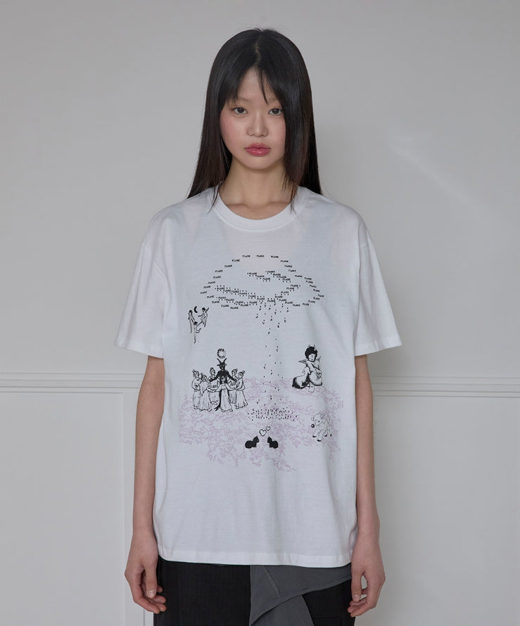 韓国商品/FLARE UP Layered Frill T-Shirt FLAREUP – einz.jp