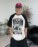 Decontrol Color Matching Raglan T-shirt