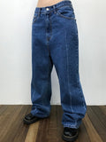 LINE FADING STRAIGHT DENIM
