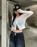 DT Military Pocket Crop Top (with cup)