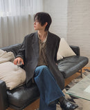 Roden Autumn Check Double Over Blazer