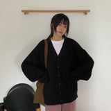 [unisex] Mebon over knit cardigan