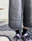 Eddie Dart Bermuda Denim Pants