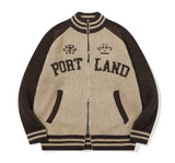 [2-WAY] Portland Raglan Knit Zip-up
