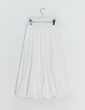 Napa balloon banding long skirt