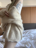 Mont Loose-Fit Fur Cardigan