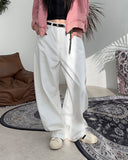Sehen Curved Wide Cotton Pants