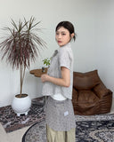 Sano Layered Dot Wrap Skirt