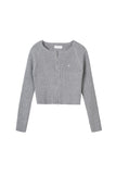 Hachi ribbed zip-up cardigan