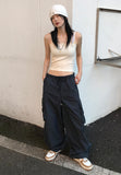 SQUARE NECK SLEEVELESS