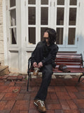 Theron Deep Washing Denim Pants