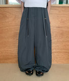 Rubets Pintuck Banding Wide Pants