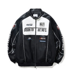 93 Racing Biker Leather Jacket