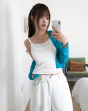 Cheek Flower Layered Sleeveless