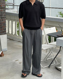 Venue Nylon Wide Banding Pants