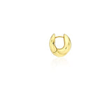 Plump Twist (Y) One-Touch Earrings L