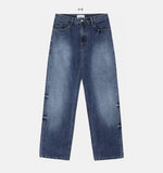 Mitt wide denim pants