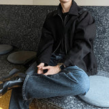 Black Marble chelsea boots
