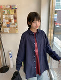 [Unisex] Le Poquin Basic Over Long Sleeve Shirt