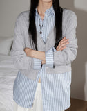 Rover Two Way Unbalanced Wrap Bubble Knit Cardigan