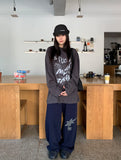 Kan Love Printing Over Long Sleeve Tee