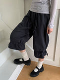 Yubiti Strap Bermuda Capri Pants