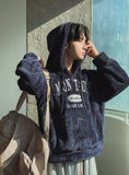 Hippy Fleece Half Zip Up Hoodie
