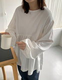 Kotsumi Pintuck Button Blouse