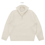 Rocco Half Zip Up Overfit Knit