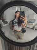 Mute Dying Wide Cargo Pants