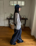 Happy Mix Net Slit Knit