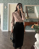 Tiens Puff Shirt Blouse