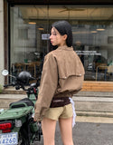 Cinder Bohemian Studded Bomber Jacket