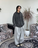Pesed Pigment Knit Hood Zip-Up