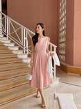 Mollian Dot Sleeveless One Piece