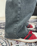Zied Tin Washing Cutting Denim Pants