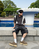 Halon nylon half jacket