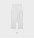 Mott Linen Two-Tuck Wide Pants