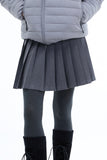 Shake Wrap Pleated Short Skirt